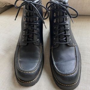 Cole Haan Nike Air collaboration black boots
